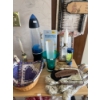 Image 3 : Kitchen Cart Jam Packed w/ Kitchen Charms Lava Lamp Table Linens & More
