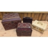 Image 1 : Vintage Suitcases and Decorative Storage Boxes