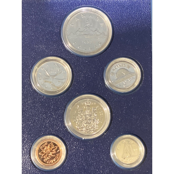 1983 Silver Dollar and 1983 Specimen Set