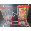Image 3 : Vintage Coin Operated Vending Machine w/ 4 Dispensers 26 W, 21 D, 59 T, Key Included