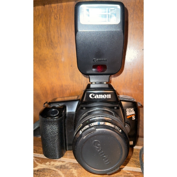 Canon EOS 5000 SLR and Cosina CT-1 Cameras