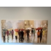 Image 3 : Home Wall Decor (Bring Tools) - Rain Print (48x24), Bike, Wall People 