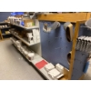 Image 4 : Double-Sided Wooden Store Display Shelves With Pegboard Backing