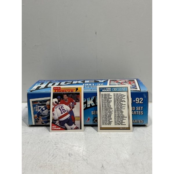 (1991-92) Box of Hockey Cards