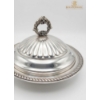 Image 3 : Silver-Plated Entree Dish With A Lid/Wood Handle Silver-Plated Round Serving Tray WMF Ikora And More