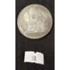 Image 2 : 1908 French Indochina Silver 1 Piastre Coin