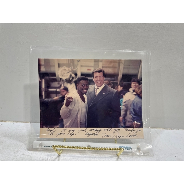 Signed Image of Peter Jennings and Other