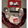 Image 1 : Vintage Nanaola 8 Transistor Radio & Collection Of Household Items 