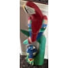 Image 2 : Decorative Duel Parrot Statue for Inside the Home  38"tall