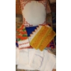 Image 1 : Bundle Of Vintage Towels w/ Embroidery Borders