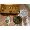 Image 2 : Trinket Boxes Of Several Variations & Sizes w/ Antique Cuff Link Collection & More