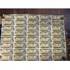 Image 1 :  1973 Canadian uncut sheet of $1 Bank notes Great Collectable 

 