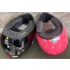 Image 3 : NEW FULMER MX Helmets - PHX Helium 2 Size L Pink & PHX Stealth Size XL