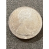 Image 2 : 1965 Canadian Silver Dollar Coin with Canoe and Queen Elizabeth II Design