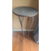 Image 1 : Penny-top Decorative Table (31"T, 16"W Diameter)