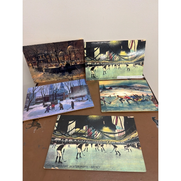 Five Canadian Winter Sports-Themed Art Prints