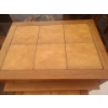 Image 2 : Set of Three Nesting Tables w/ Special Table Top
