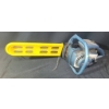 Image 1 : Homelite XL-12 Chainsaw with Yellow Blade Cover by Terry Industries