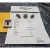 Image 4 : 7.72 Carat Fire Agate- Authentic with Certificate ( Estimated Value $700)