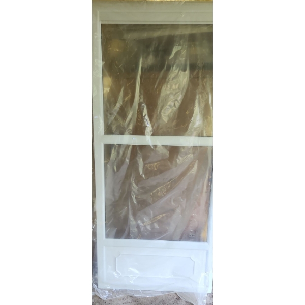 Aluminart Chamber Door 36 X 80, Classic 2 Lite, White 