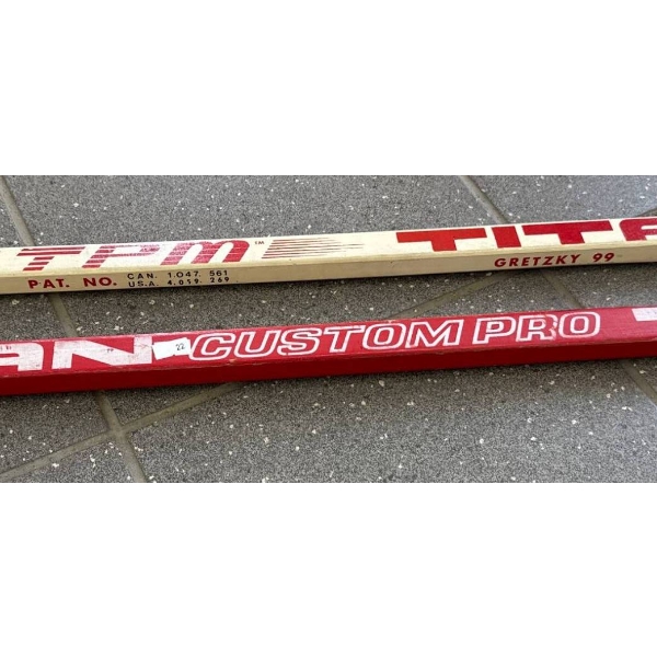 Titan Hockey Sticks, Made in Finland Wayne Gretzky 99