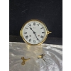 Image 2 : French Brass Ships Clock With Keys