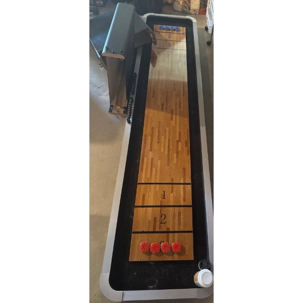 Complete Shuffle Board Bundle - Included Rocks Salt Wax & More 108x24x29