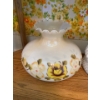 Image 1 : Painted Glass Lamp Shade