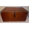 Image 1 : Rustic English Wood w/Metal Latch Chest Or Trunk For Storage-Medicine Chest
