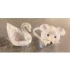 Image 1 : Vintage Swarovski Swan & Mouse (Mouse Tail Is Damaged But Easily Fixed) 3T