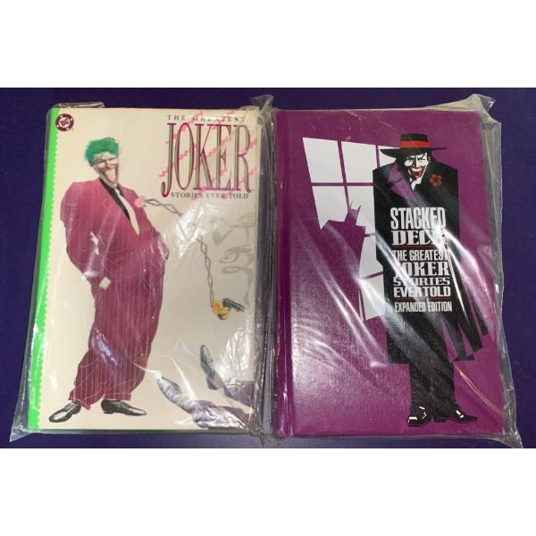 'The Greatest Joker  Stories Ever Told' - Set of 2 Hardcover Graphic Novels in Great Condition 