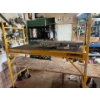 Image 1 :  two stage metaltech collapsible scaffolding with small step ladder