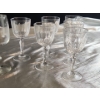 Image 4 : Cristal D'Arques Cordial Glasses and Smaller Set of 6 Stemware 