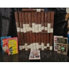Image 1 : Leather-Bound Books with Assorted Dr. Seuss and VHS Tapes
