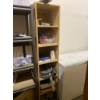 Image 1 : Wooden Shelf Unit with Contents Including Assorted Materials and Tools