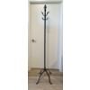 Image 1 : Black Metal Coat Rack 75H