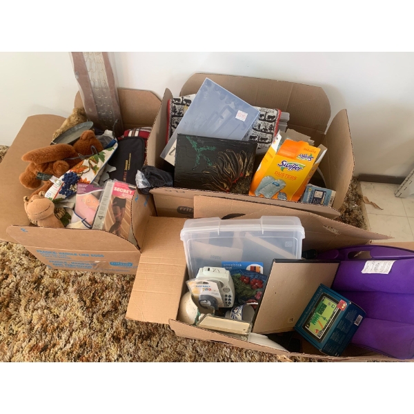 Four Mystery Boxes! There Could Be A Hidden Treasure Inside! Buyer Must Take All