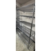 Image 3 : Steel/Wire Metal Storage Shelving Unit 48x19x72"tall