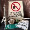 Image 1 : Misc. Random - Drift wood Eiffel Tower Firearms Sign & More 31T