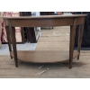 Image 3 : Ethan Allen Wooden Console Table With Demilune Design