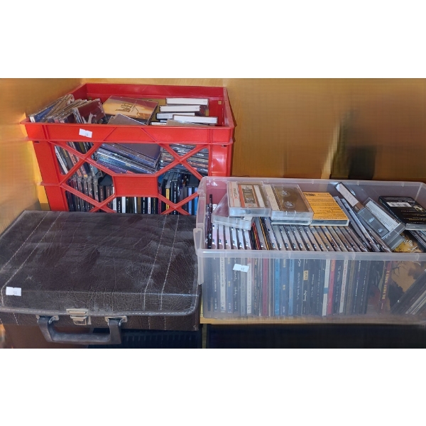 Collection of CD's/ Tapes Including: Mariah Carey, Wu-Tang Clan, Beatles, Metallica and More!