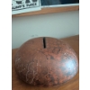 Image 2 : Unique Coin Bank w/ Pewter Trinket Box (& Contents) w/ Fossil Rock 