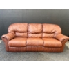 Image 1 : Reclining Leather Couch 88" x 41" x 38"