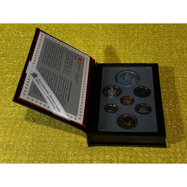 1993 Canadian Proof Dollar Set Commemorating the 100th Anniversary of the Stanley Cup