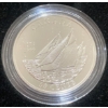 Image 1 : 1999 Canada 50-Cent "First International Yacht Race" Sterling Silver Coin 92.5% Silver 9.3 Grams