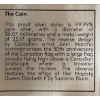 Image 4 : 2015 Proof Silver Dollar 50th Anniversary of the Canadian Flag 23.17 Grams Fine Silver