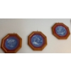Image 1 : Decorative Collectable Plates in Shadow Boxes 13T (3 Count)