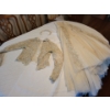 Gorgeous 3 Piece Antique Ball Gown - Lace & Toule - Size Unknown