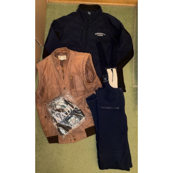 Outdoor Gear - Fishermans Frock Vintage Ski Pants New Toque & More Mens Size L