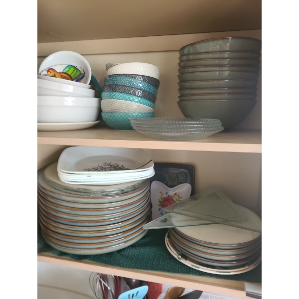 Asst Dinnerware incl Corelle, Sango Dinner Set & more